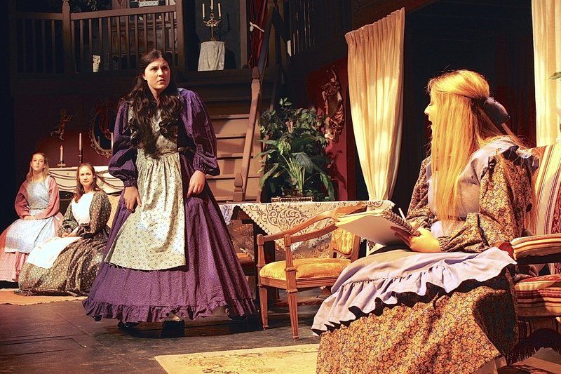 little women play
