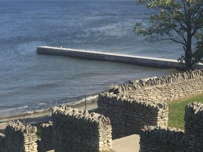 Pier Wall Repaired At Olcott Beach Communities Niagara Gazette Com