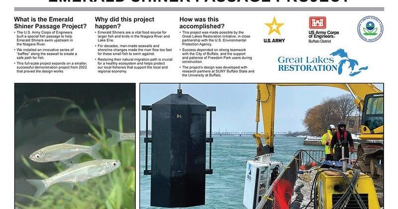 EPA shows off $13.4M Niagara River fish passage
