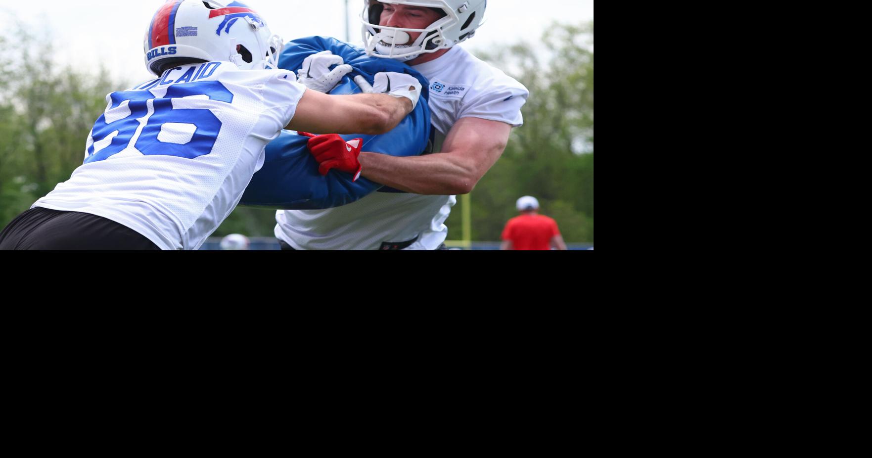 Bulked up Bills tight end Dalton Kincaid feels stronger two years after lingering knee injury
