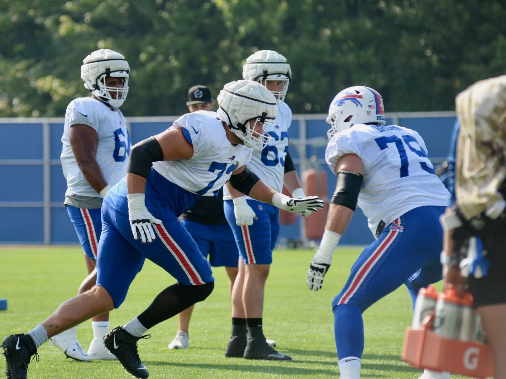 Bills' Tommy Doyle continues to rehab from torn ACL as battle for