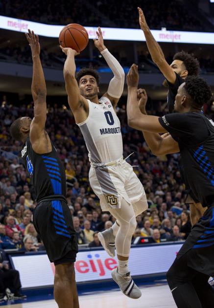 Howard Scores 45 Marquette Hands Ub First Loss Sports Niagara