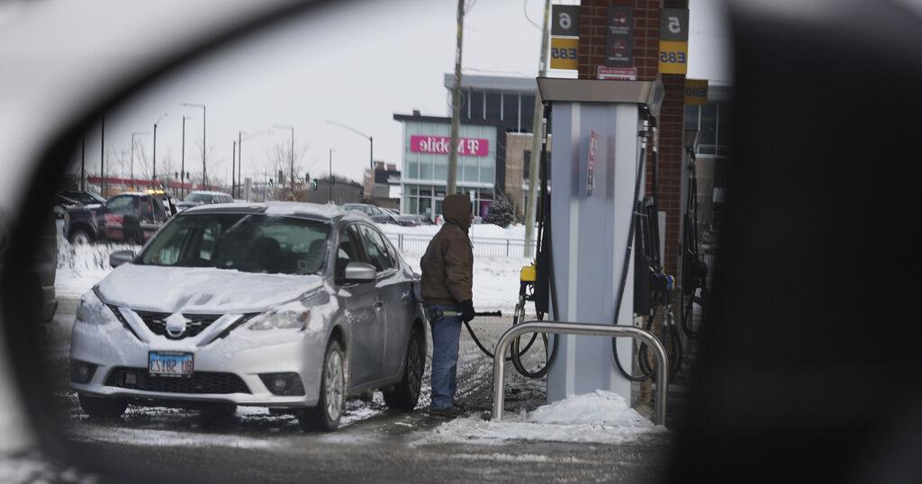 Gasoline and diesel prices spike as anxious drivers fill up tanks ...