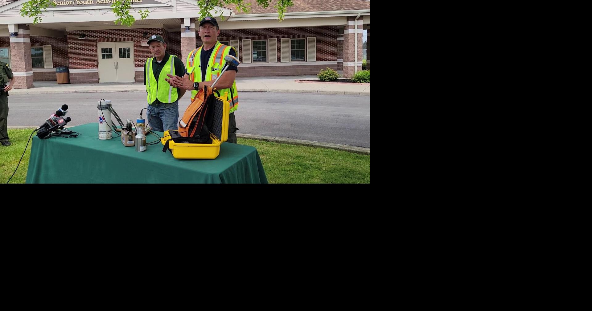 DEC radiological survey equipment demonstration video 1