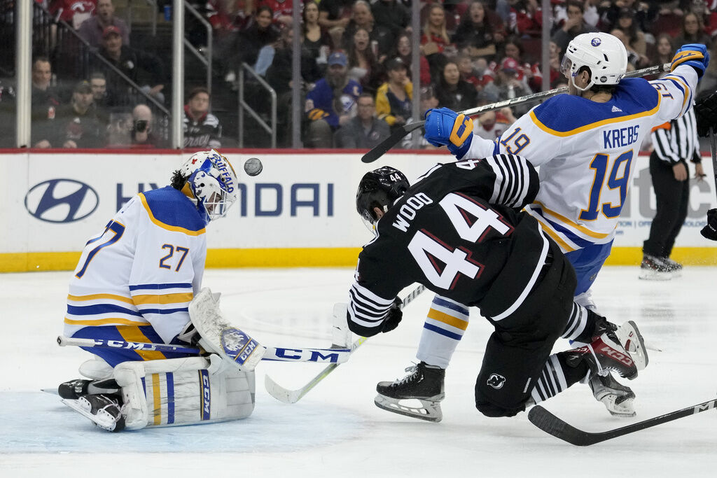 Sabres lose to Devils, playoff drought reaches twelve years