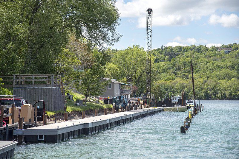 Rising Lake Ontario delaying Lewiston Landing project to fight high ...