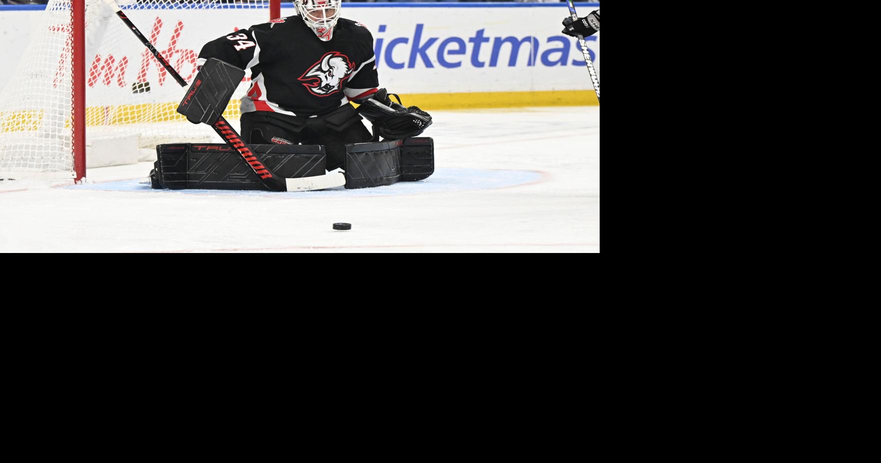 Sabres getting more than they bargained for with Alex Lyon