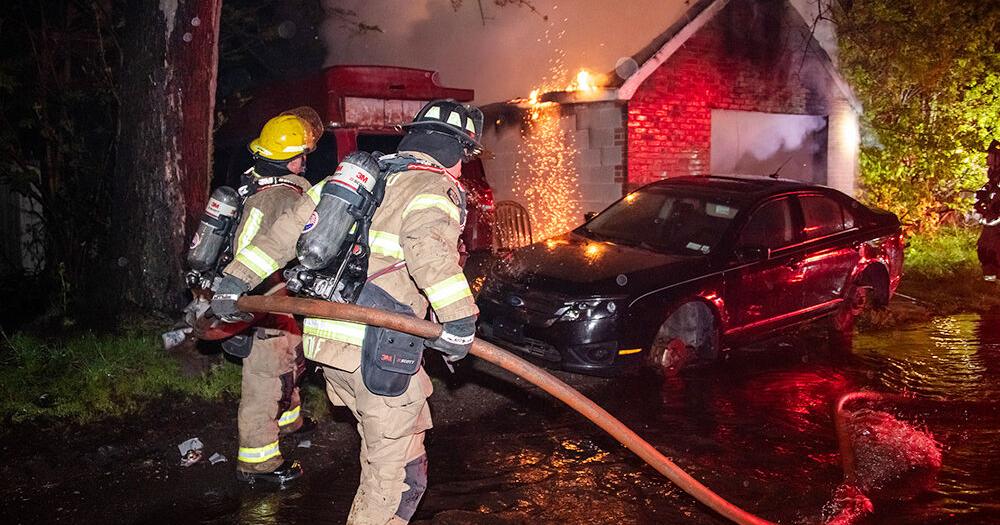 Falls fire officials investigating Pierce Avenue garage fire