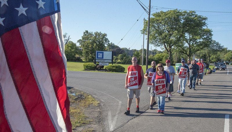 G.M. Strike: 50,000 Union Workers Walk Out Over Wages and Idled