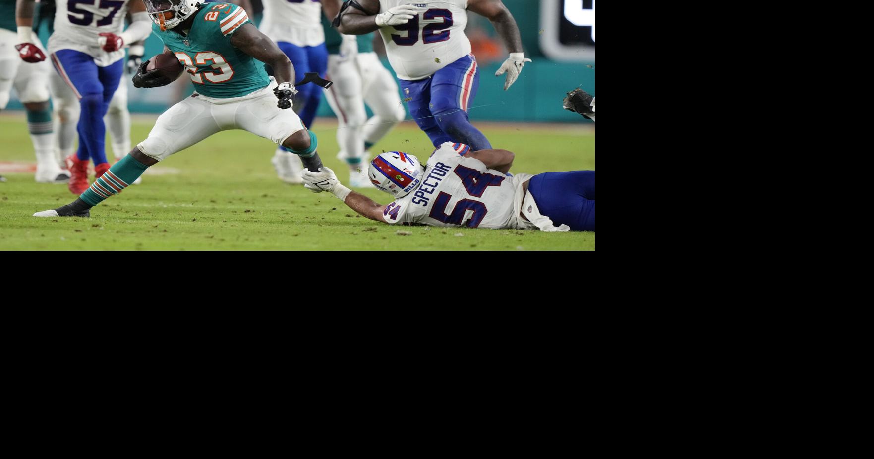Terrel Bernard appears to avoid season-ending injury, Baylon Spector ...