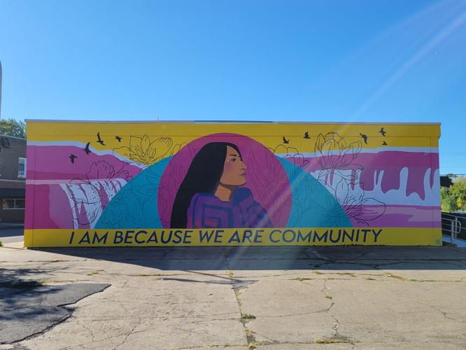 New mural depicts 'Maid of the Mist'in downtown Niagara Falls