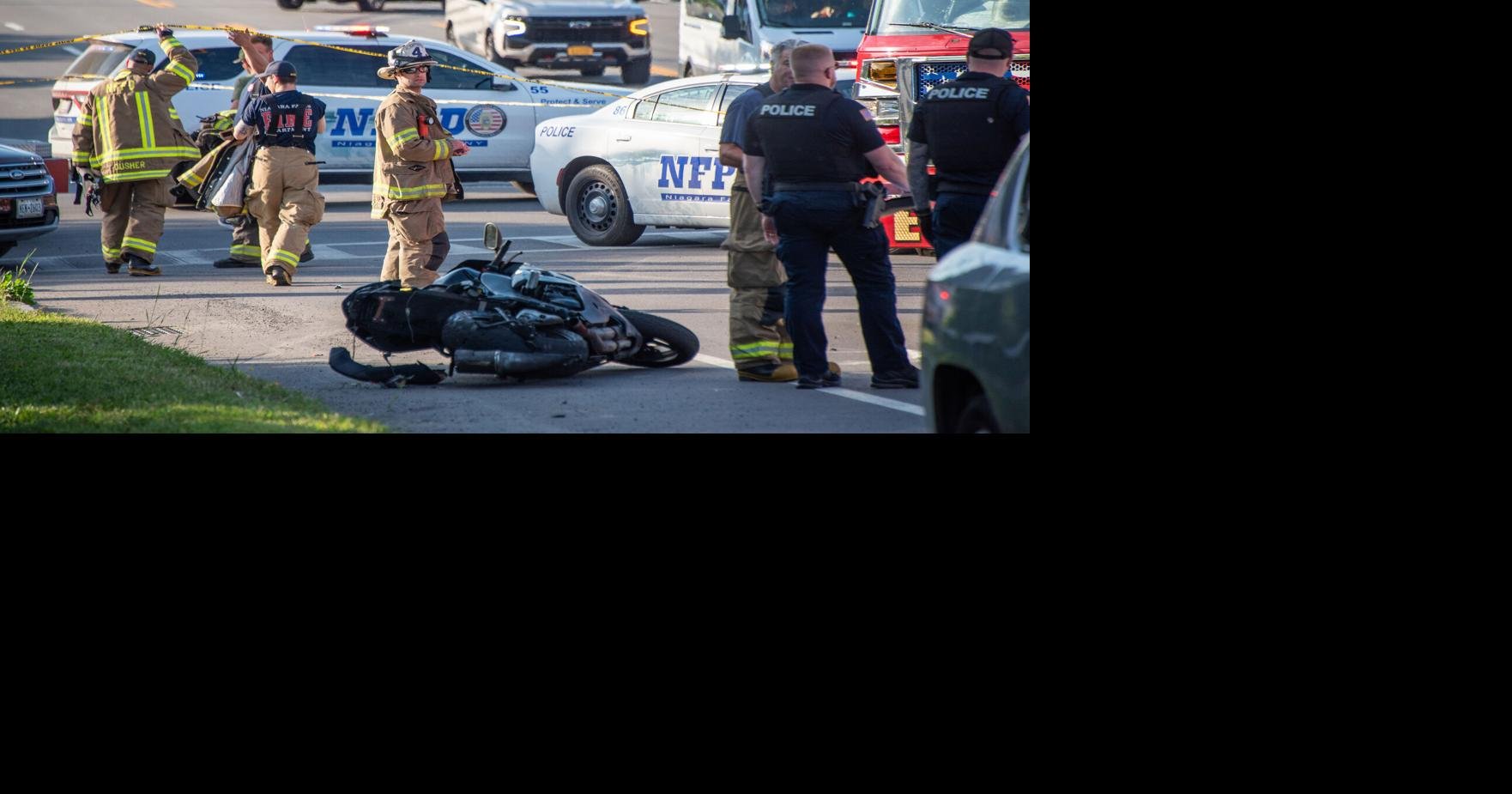 Falls police investigating motorcycle-car crash on Hyde Park Boulevard – Niagara Gazette