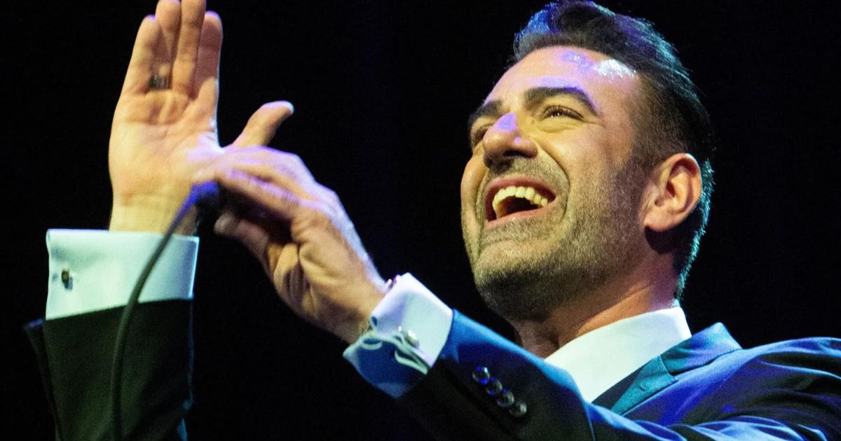 Buffalo native Paul Mariano performing at Lewiston Jazz Festival