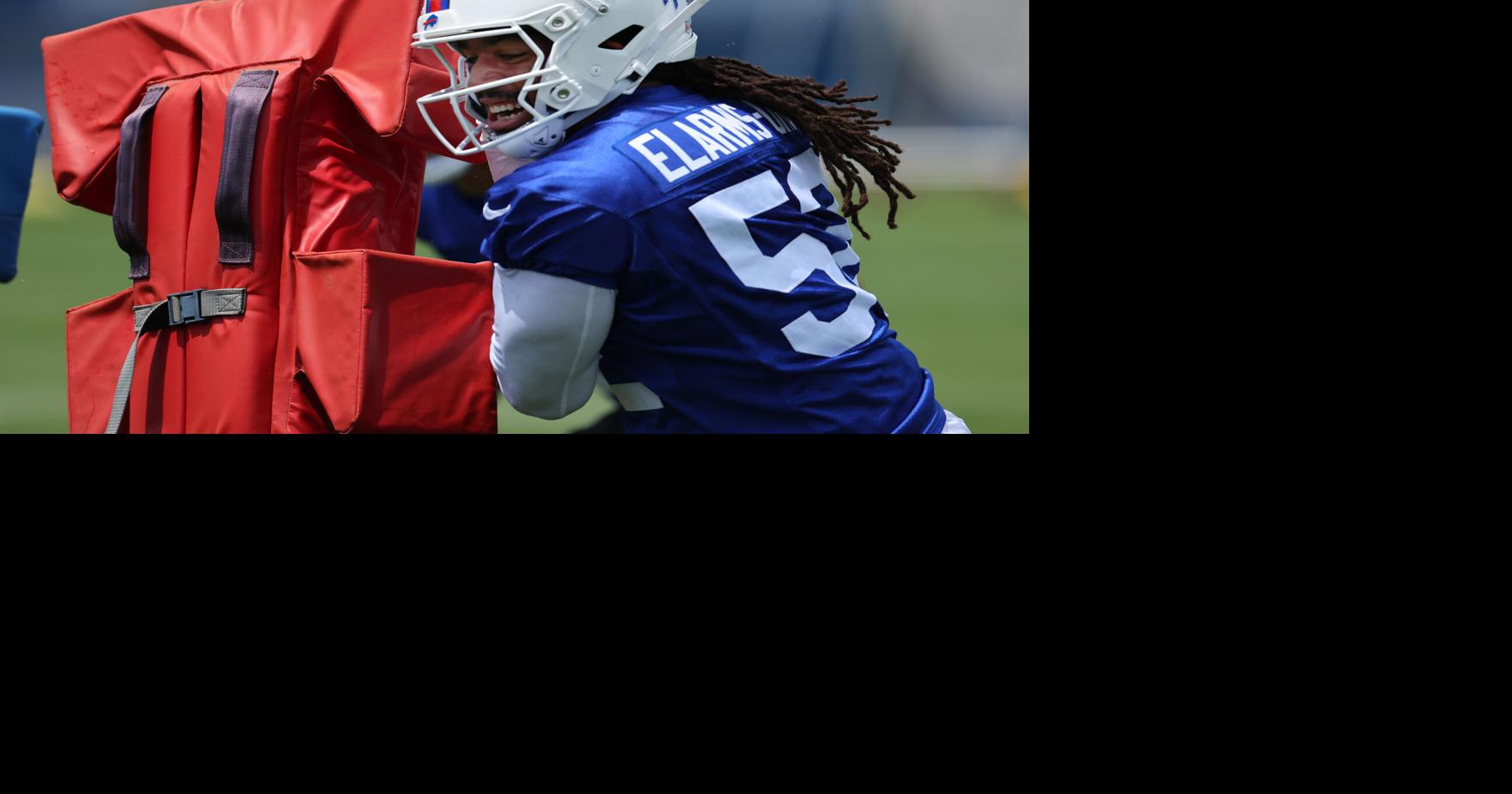 Bills rookie Kaleb Elarms-Orr flashes his instincts in practice so he can play physically in games