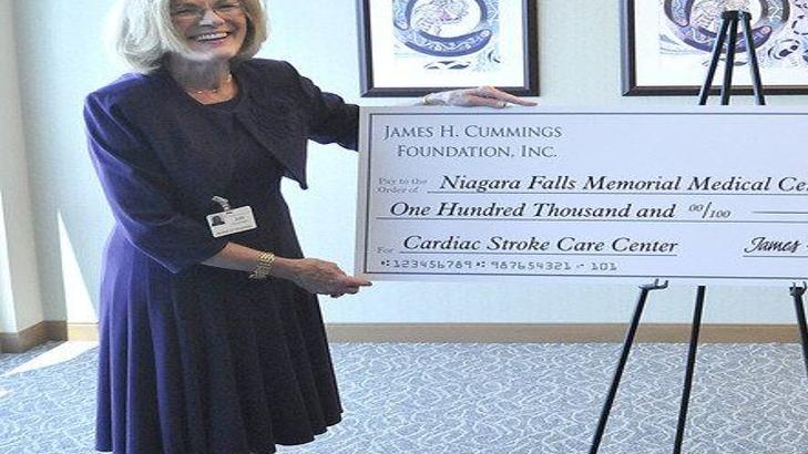 100k Gift Pledged To Memorial S Cardiac And Stroke Facility Communities Niagara Gazette Com