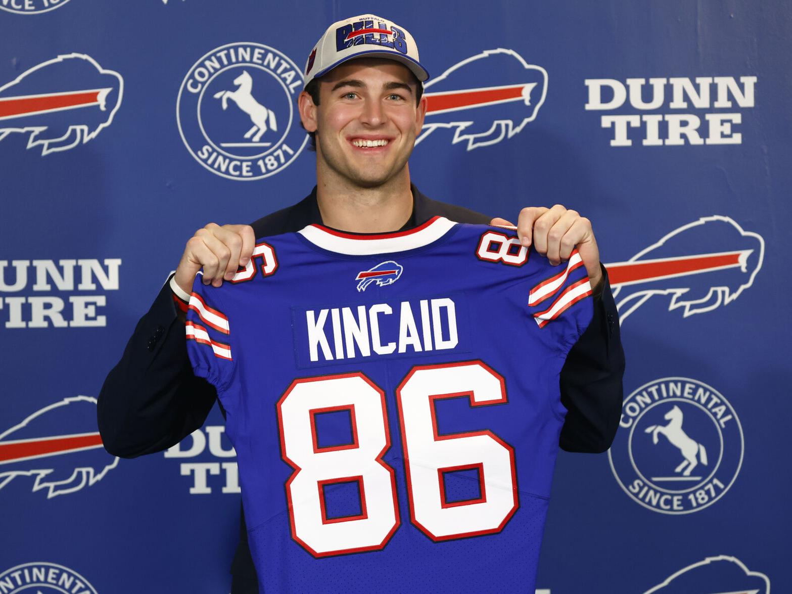 First-round pick Dalton Kincaid ends long Bills search for pass