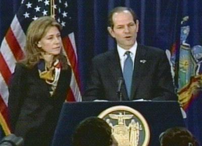 Spitzer and Wife during prostitution