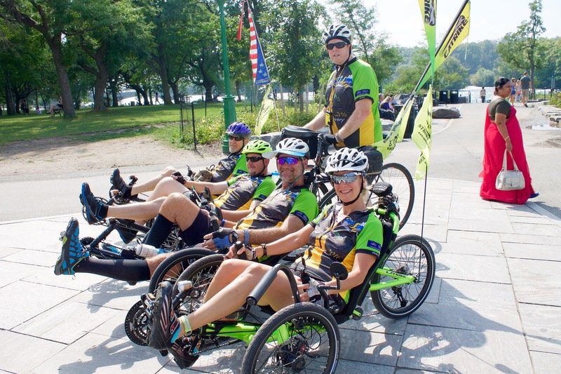 Spokes Fighting Strokes riders visit Niagara Falls Local News