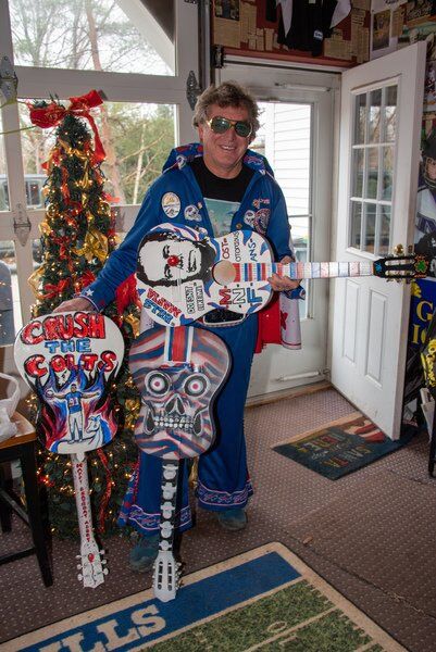 Bills Elvis partners with local artists to create gameday guitars