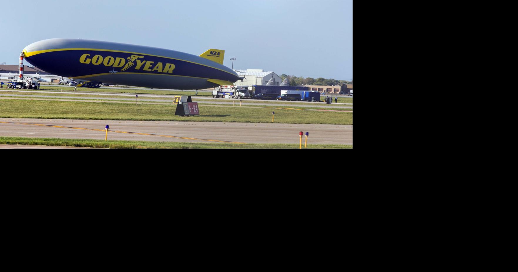 Goodyear Blimp soars over Niagara Falls Local News