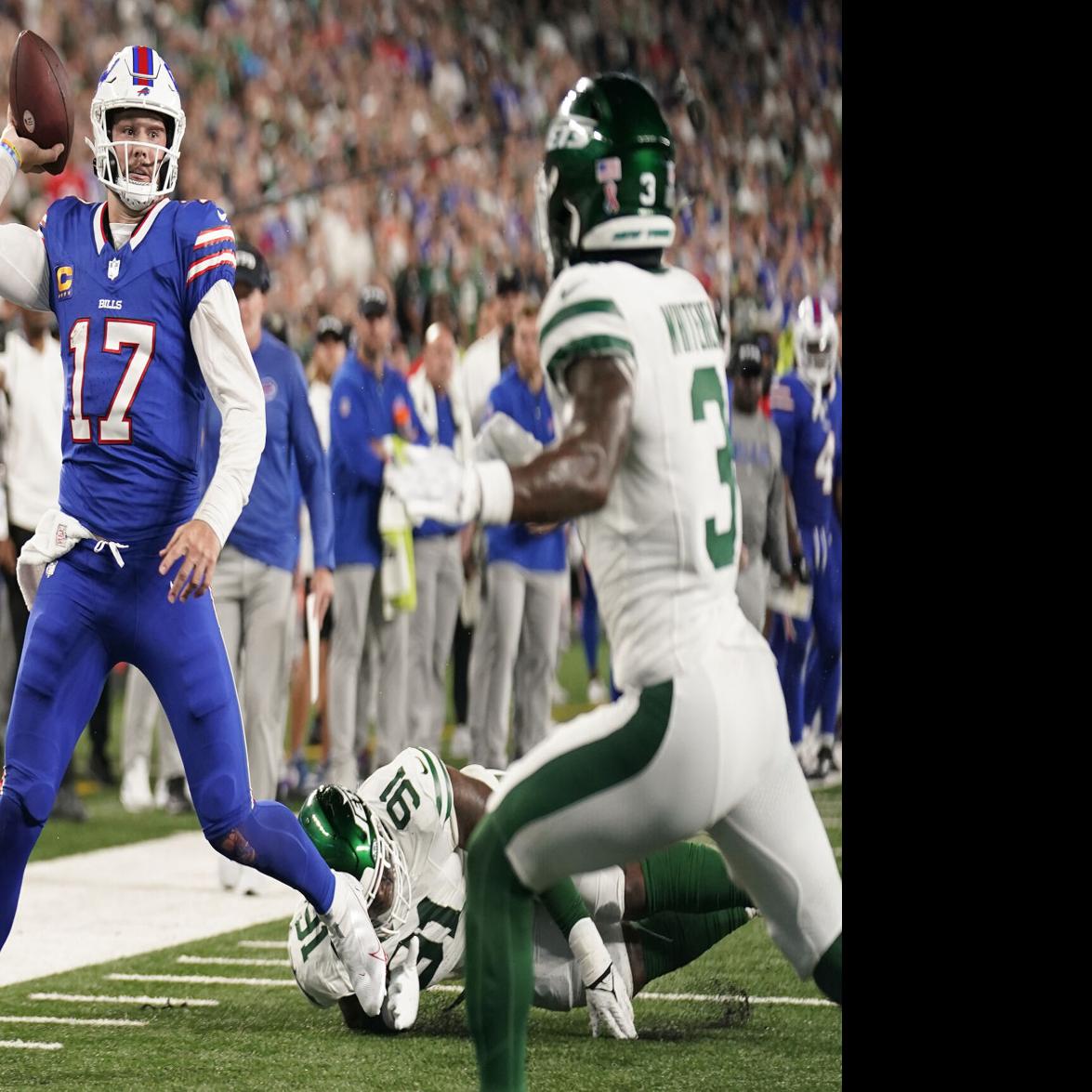 Bills' Josh Allen injury might not be as bad as it looked