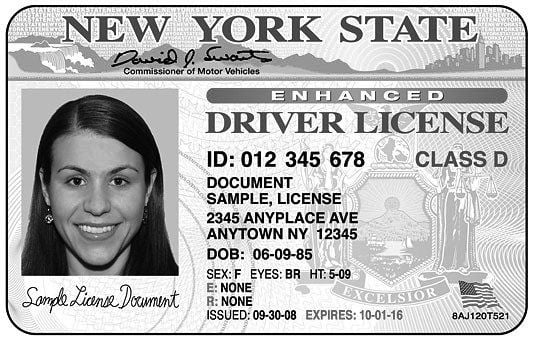 fake driver license template ny