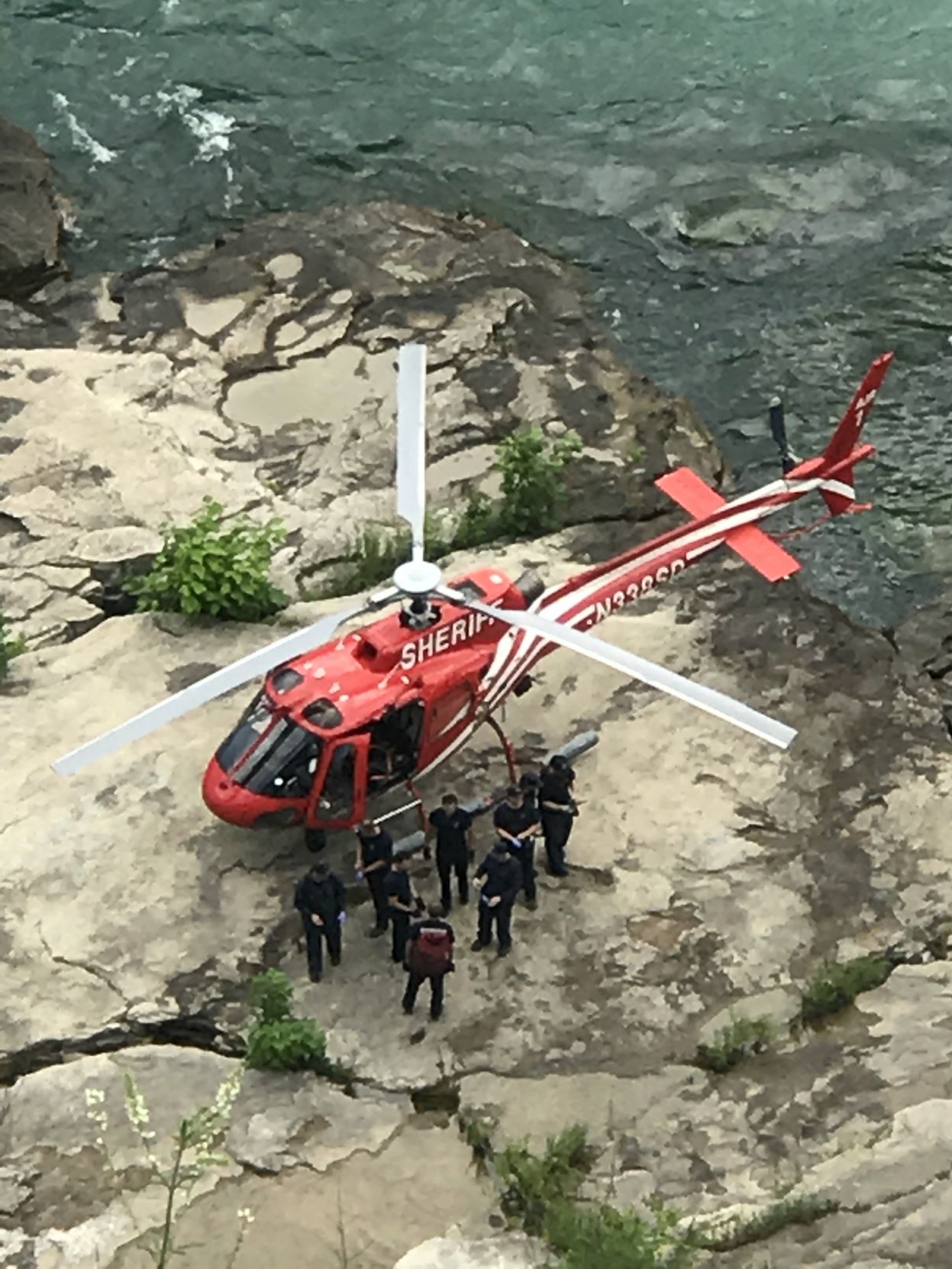 human remains found at waterfall glen