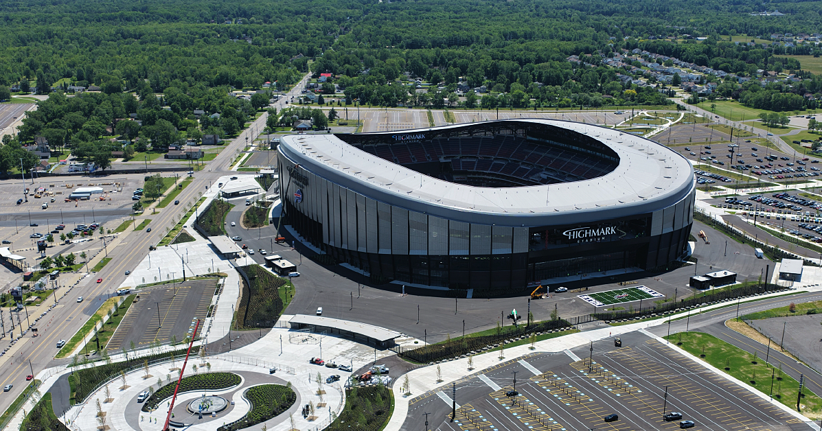 Hochul, Buffalo Bills announce completion of new $2.1B Highmark Stadium