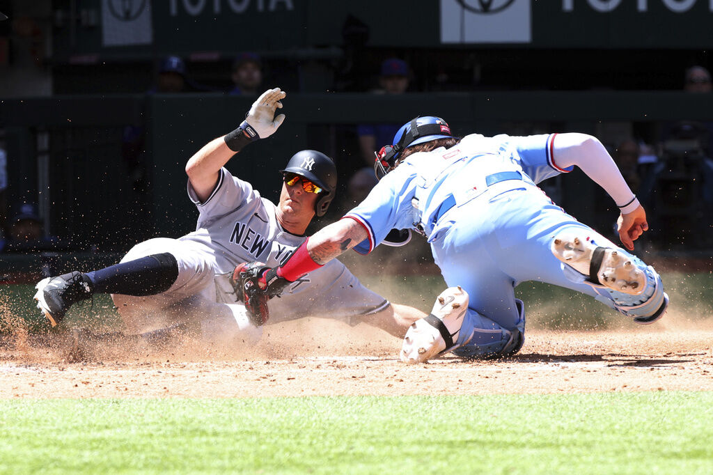 Jung 1st-inning slam sparks Rangers over Cortes, Yanks 15-2 - The San Diego  Union-Tribune