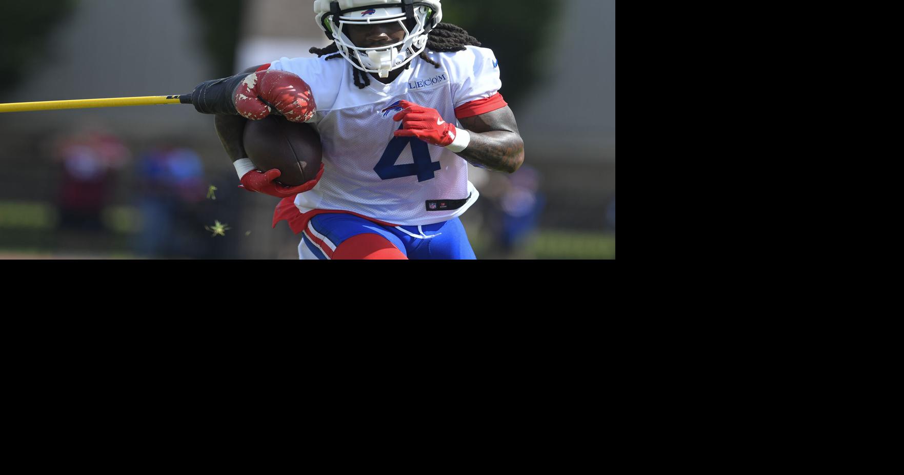 Training camp observations: James Cook appears to be holding in ...