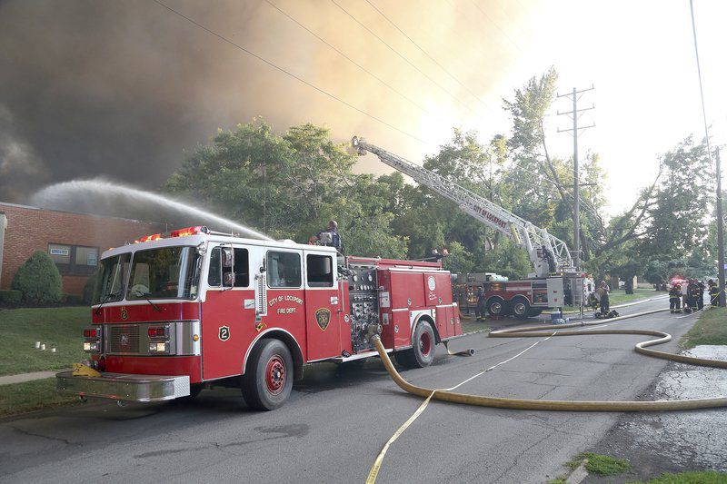 Massive Fire At High Tread International In Lockport 