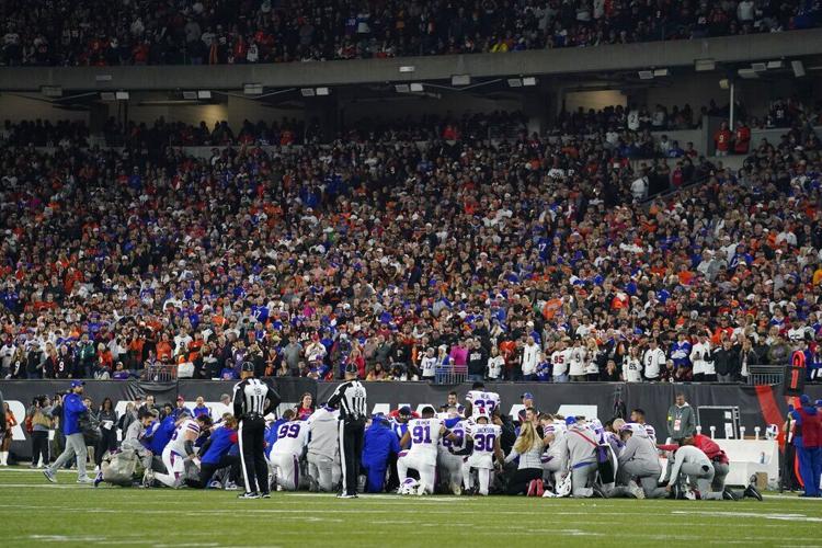 Bills safety Damar Hamlin in critical condition after collapse during game