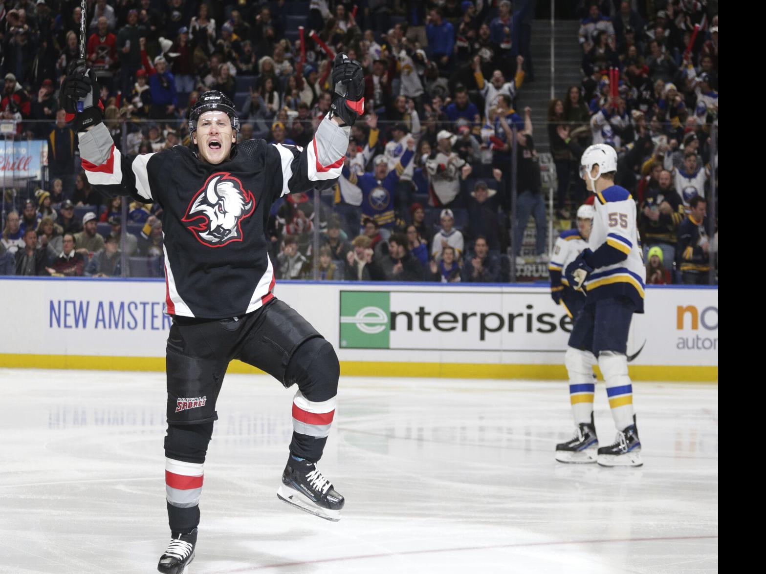 Sabres to raffle off black and red goat head jersey