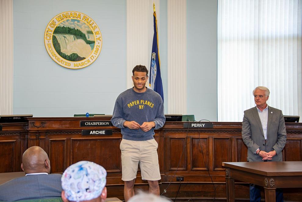 Niagara Falls resident Roddy Gayle Jr. awarded key to the city after 2026 NBA Summer League