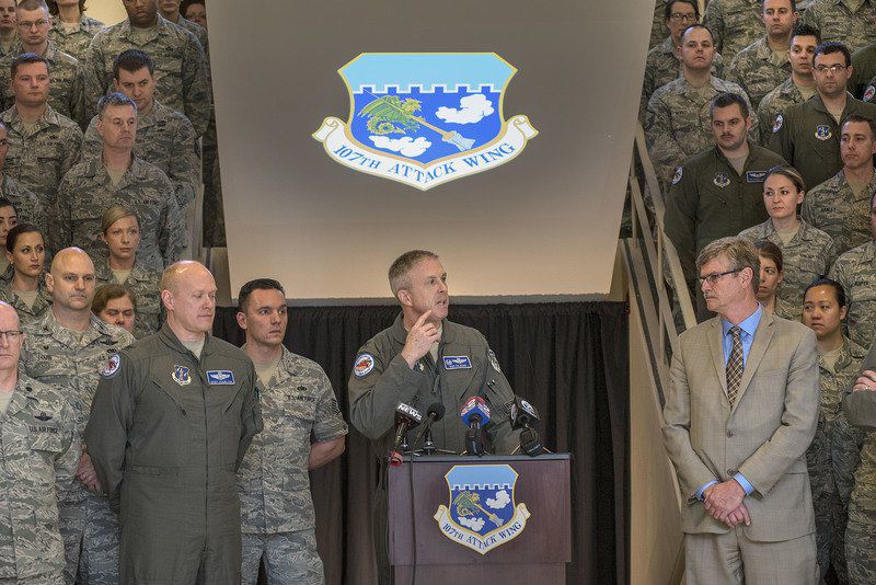 107th's new designation marked at Niagara Falls Air Reserve Station ...