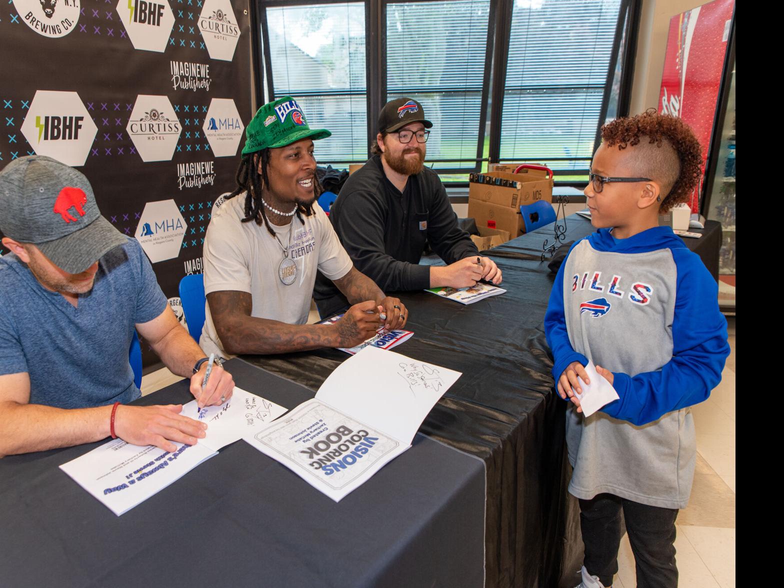 Former Bills receiver Stevie Johnson finds second life as children's author, Sports