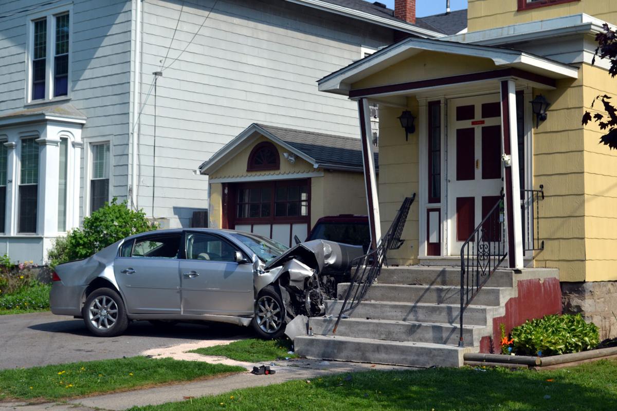 Driver dead after striking High Street home in Lockport Crime