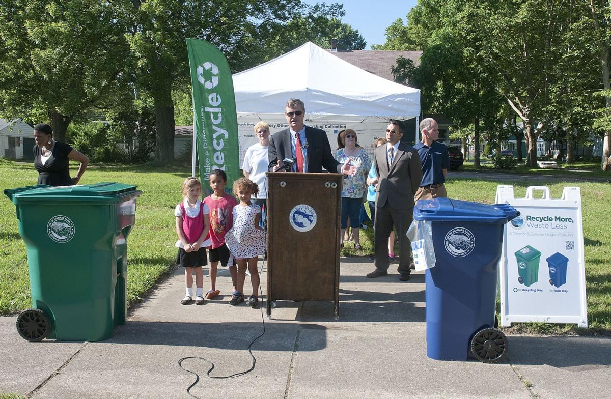 DELIVERY Households receive first batch of new trash bins. Local