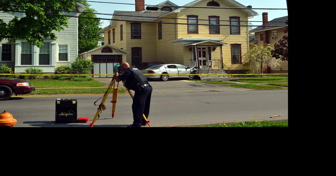 Driver dead after striking High Street home in Lockport Crime