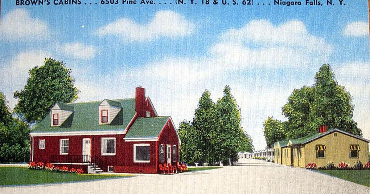 NIAGARA DISCOVERIES: Tourist camps along the way to Niagara Falls