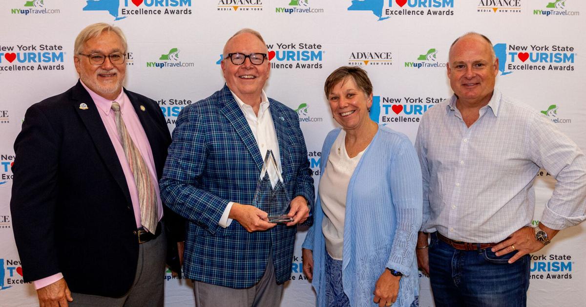 Destination Niagara CEO receives state tourism award for leadership | Web Extra Destination Niagara CEO receives state tourism award for leadership | Web Extra