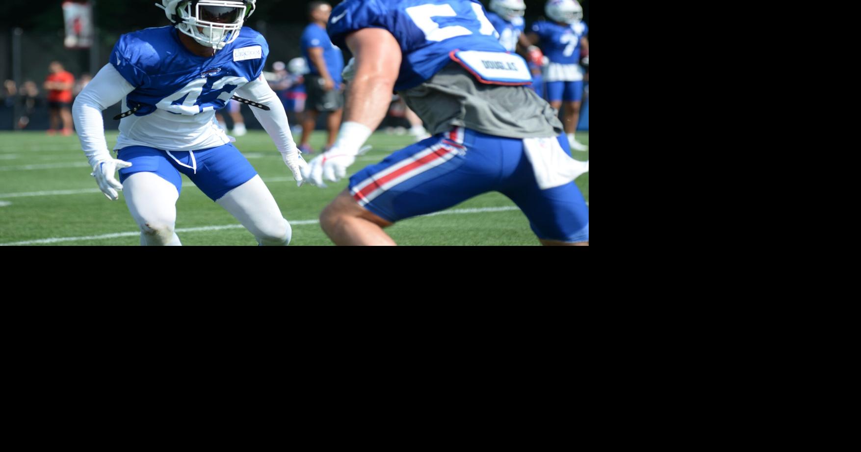 Terrel Bernard returns to practice, looks to seize Bills middle ...