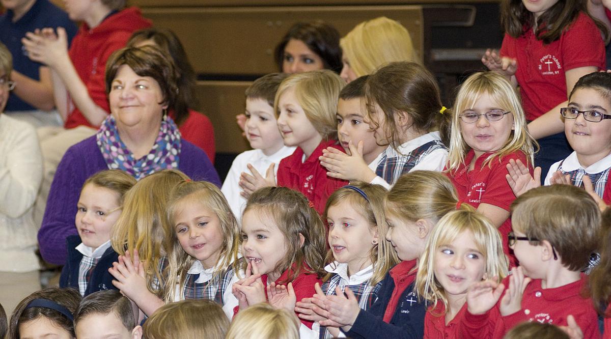 SLIDESHOW: St. Peter's teacher surprised with big honor Wednesday
