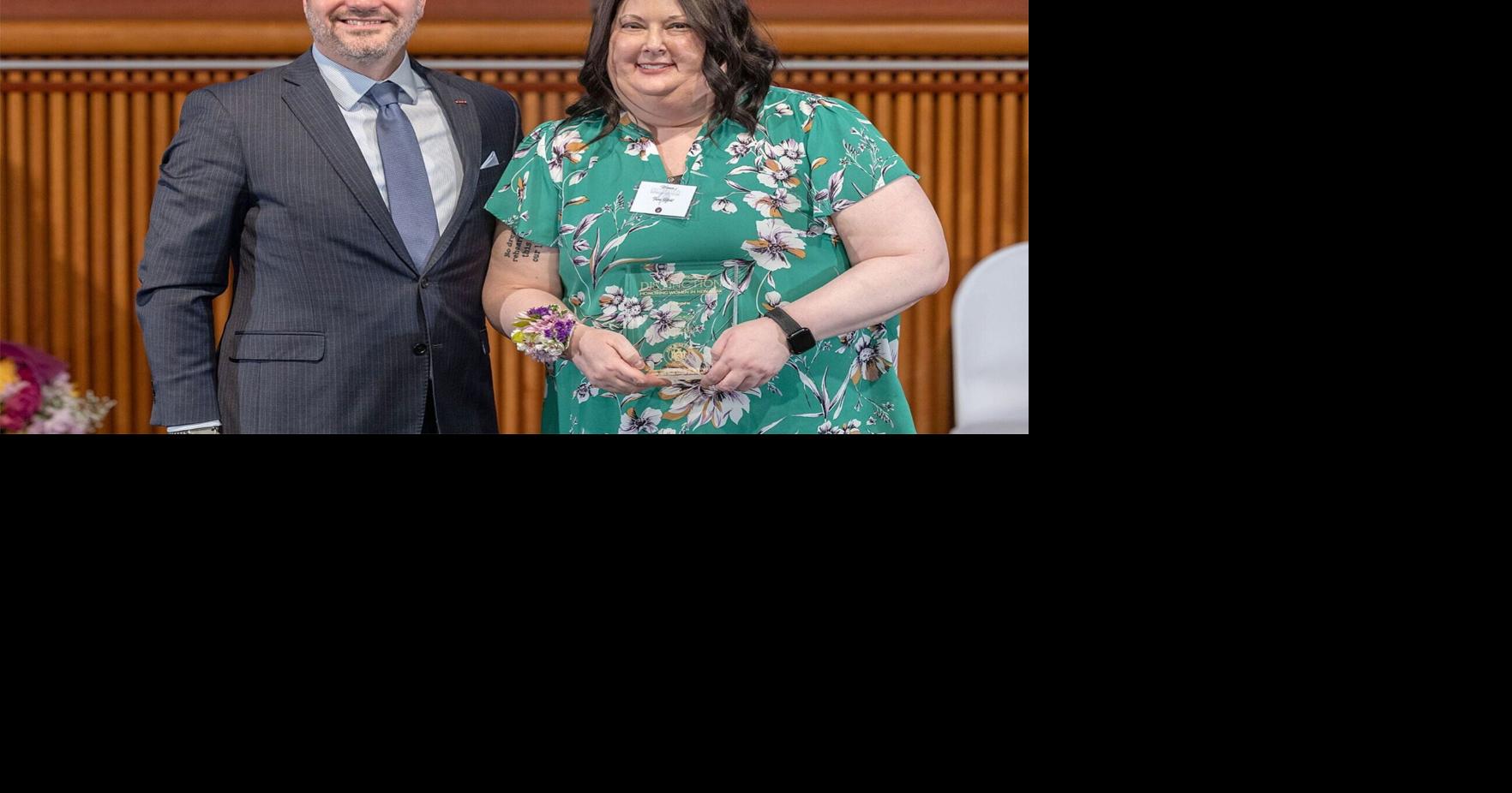 Tara Pfohl named a 'Woman of Distinction' by state Senate