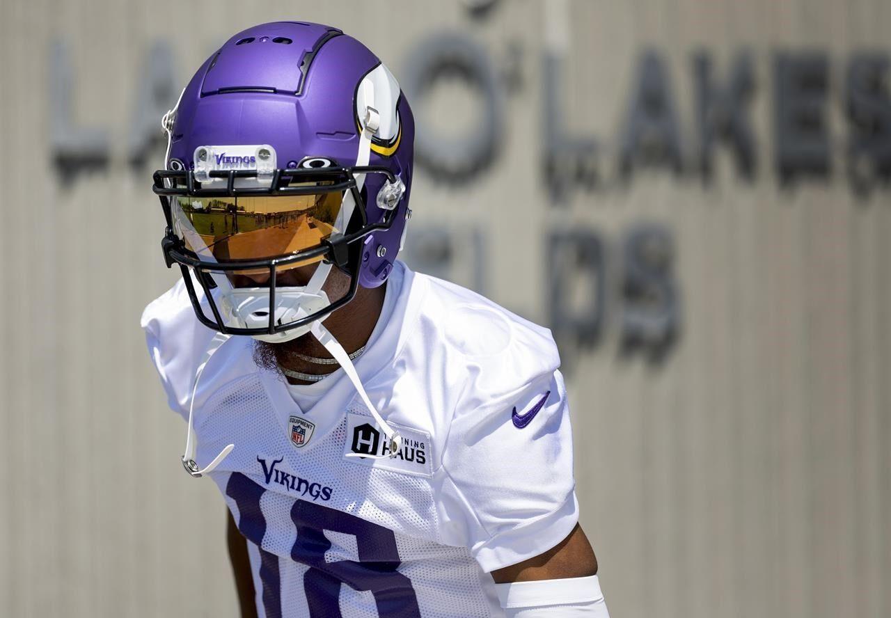 Vikings get Jefferson back for minicamp as star WR takes contract talk in  stride NFL - Bally Sports