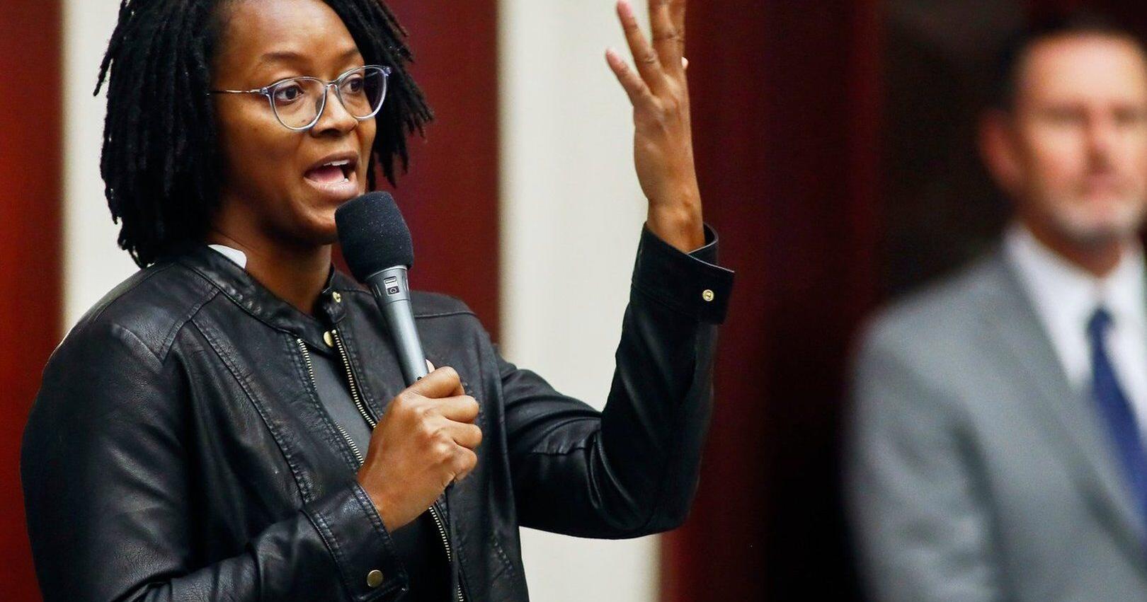 Florida Democratic state Rep . Angie Nixon announces challenge to GOP U . S . Sen . Ashley Moody