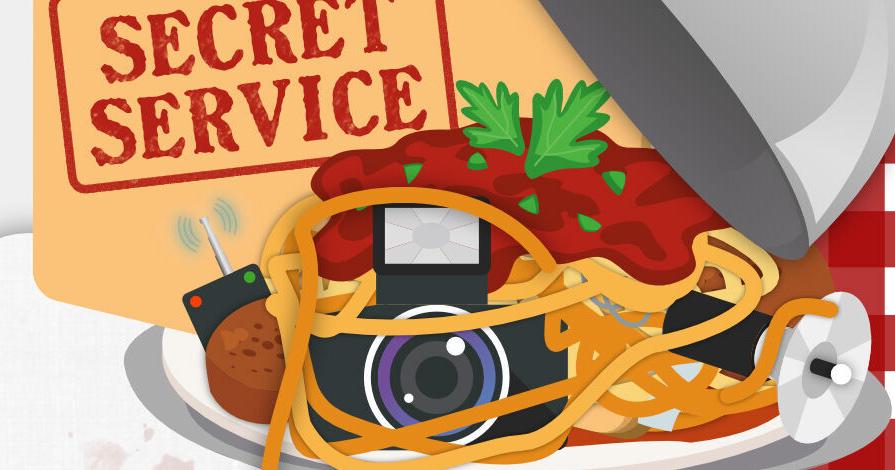 Secret Service : Where pasta and espionage share the menu