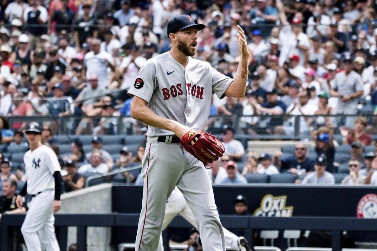 Chris Sale retires 1st 14 batters in return from injury, Red Sox beat  Tigers 5-2