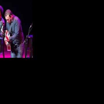 PHOTO: Pavlo and Remigio own Partridge Hall stage