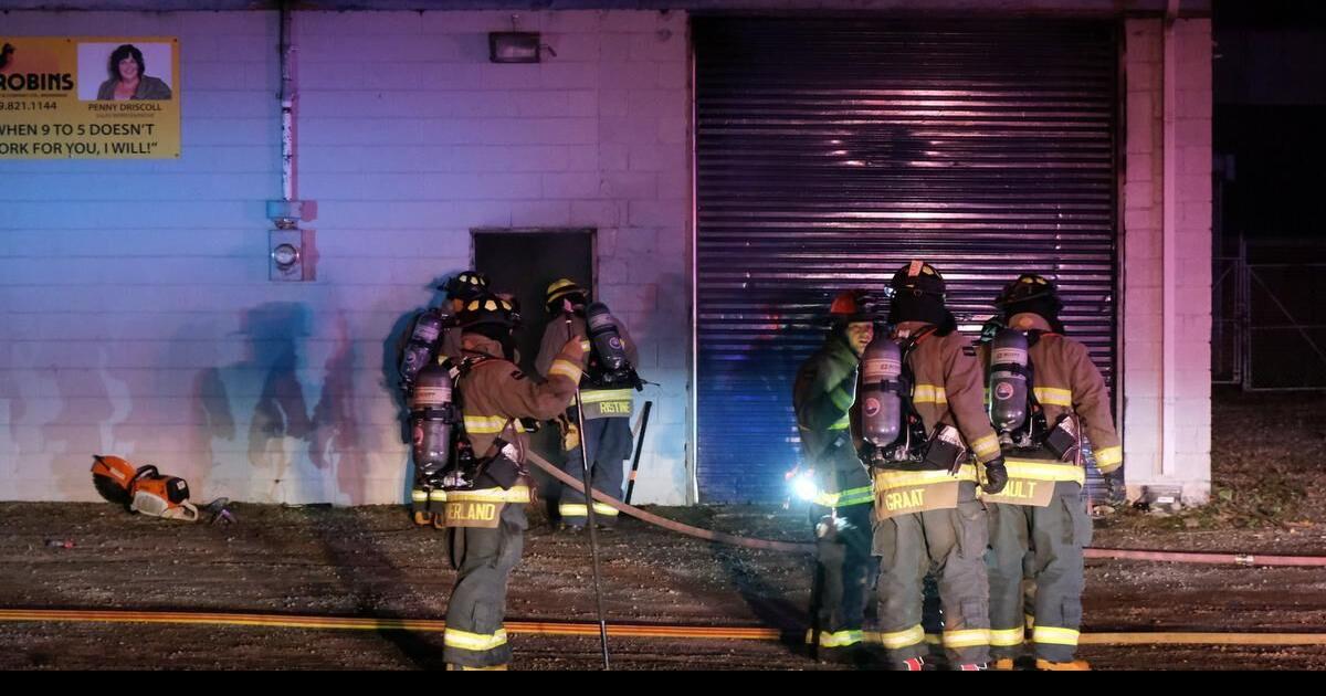 Port Colborne storage facility fire possibly set by someone trying to